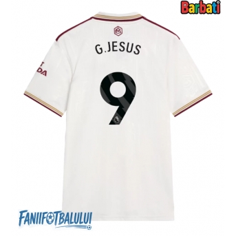 Arsenal Gabriel Jesus #9 Tricou Fotbal Replică 2025-26 Barbati Treilea